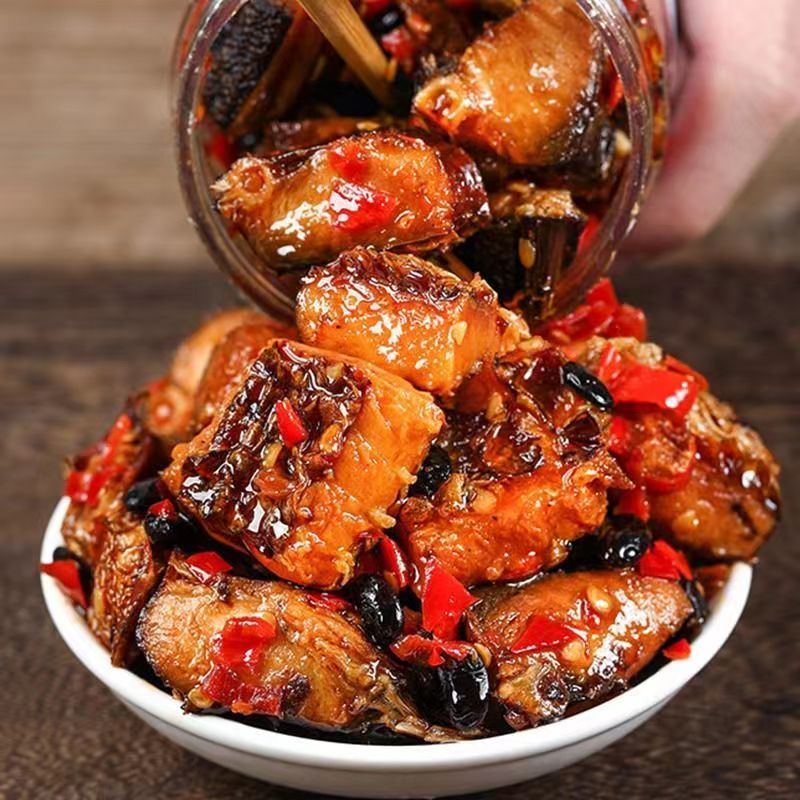 湖南特产香辣鱼排农家自制腊鱼块熟食腊鱼小吃鱼仔下饭菜即食休闲