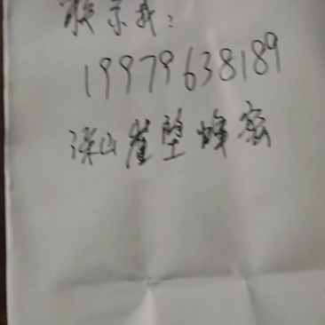 深山崖壁蜂蜜