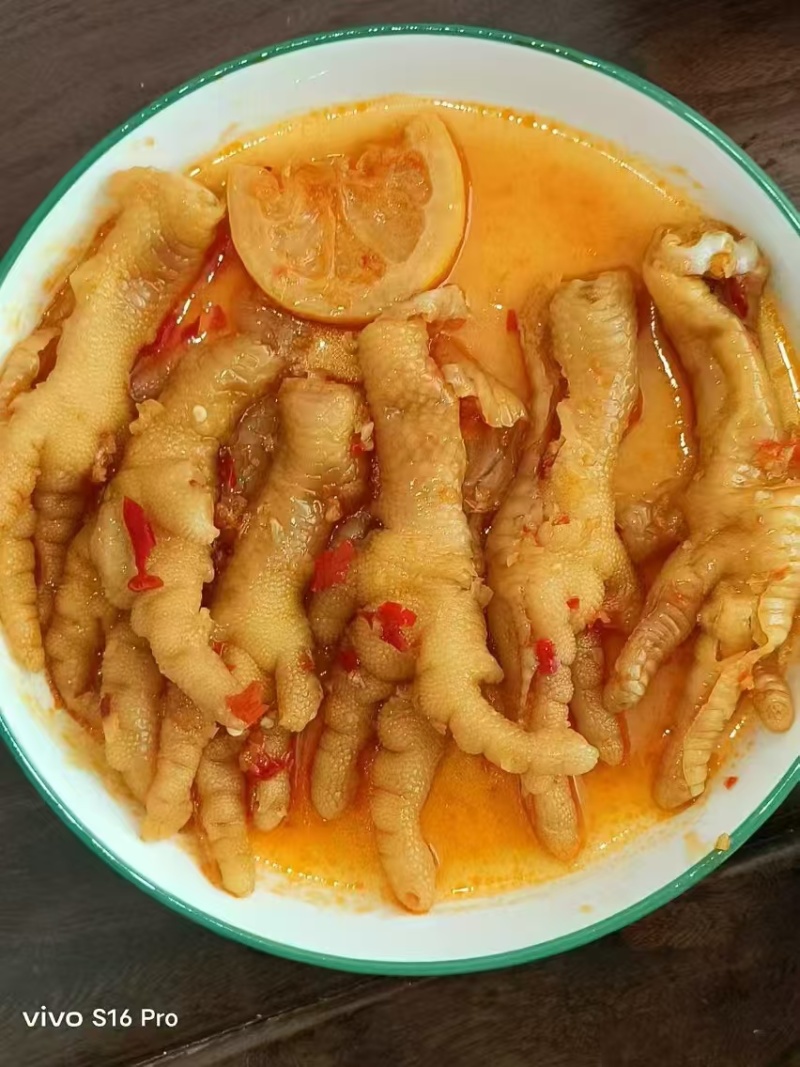 柠檬无骨鸡爪