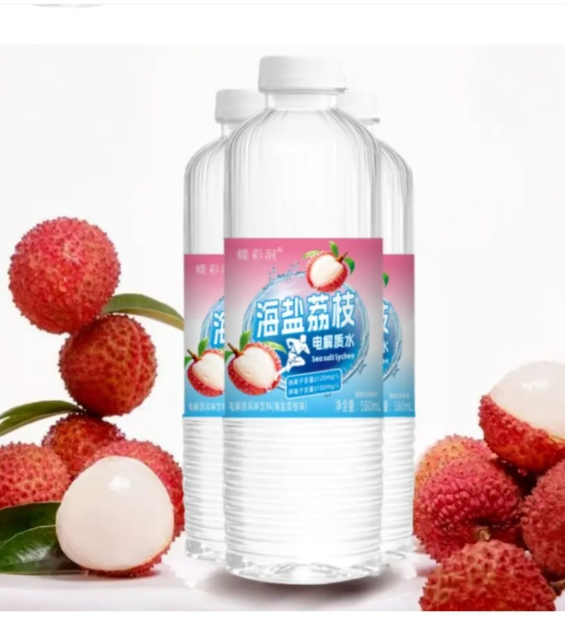 海盐荔枝电解质水
