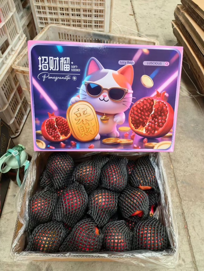 【推荐】精品石榴/突尼斯软籽石榴/视频看货/对接商超市场
