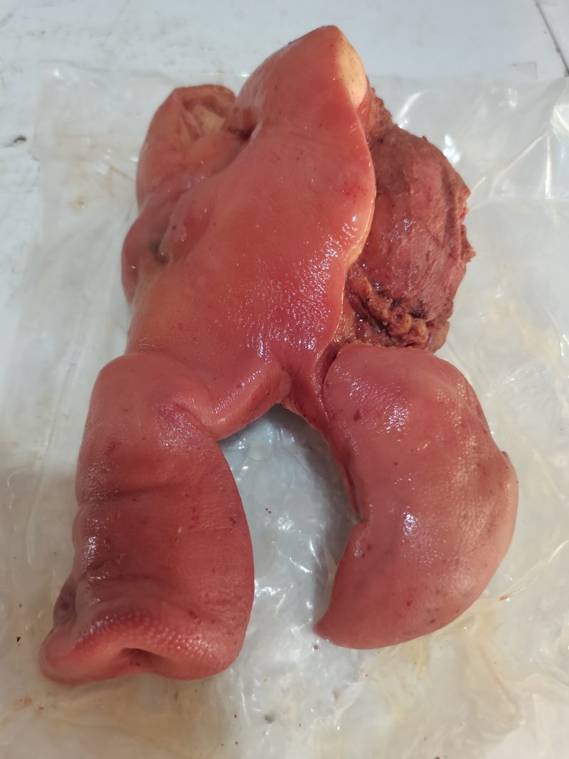 全熟猪头肉真空独立包装2斤左右原产地直发冷链物流