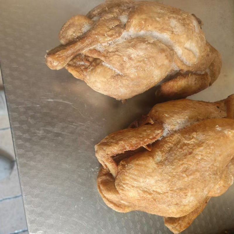油炸烧鸡胚