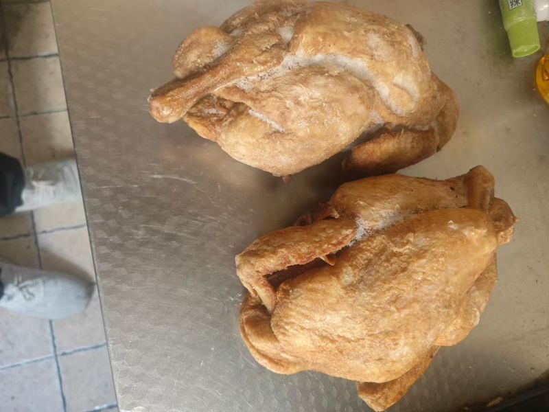油炸烧鸡胚