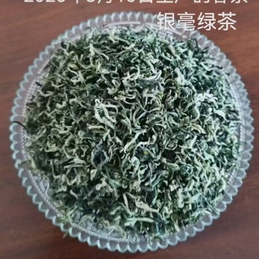 银毫绿茶》广西昭平县高山云雾茶，产区负离子含量高。