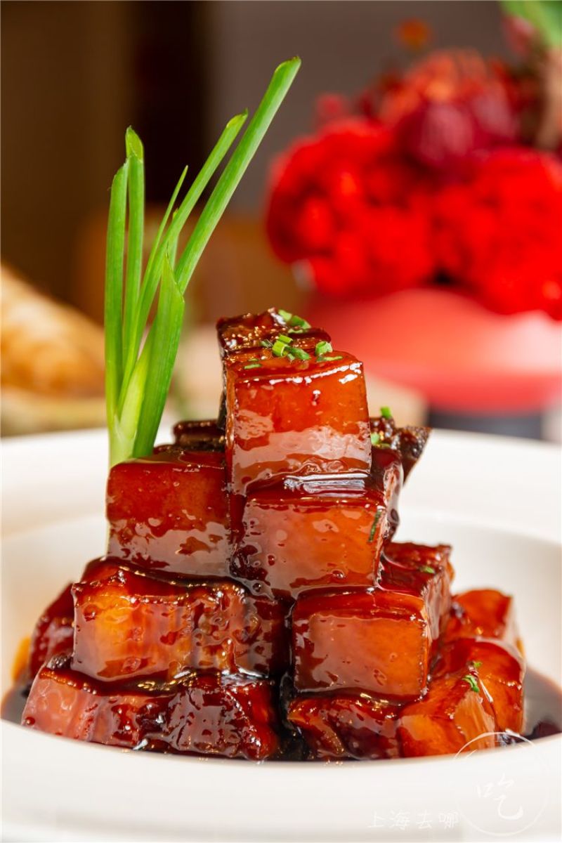 红烧肉稻香肉**烧肉老上海味道蒸五分钟加热收汁即可