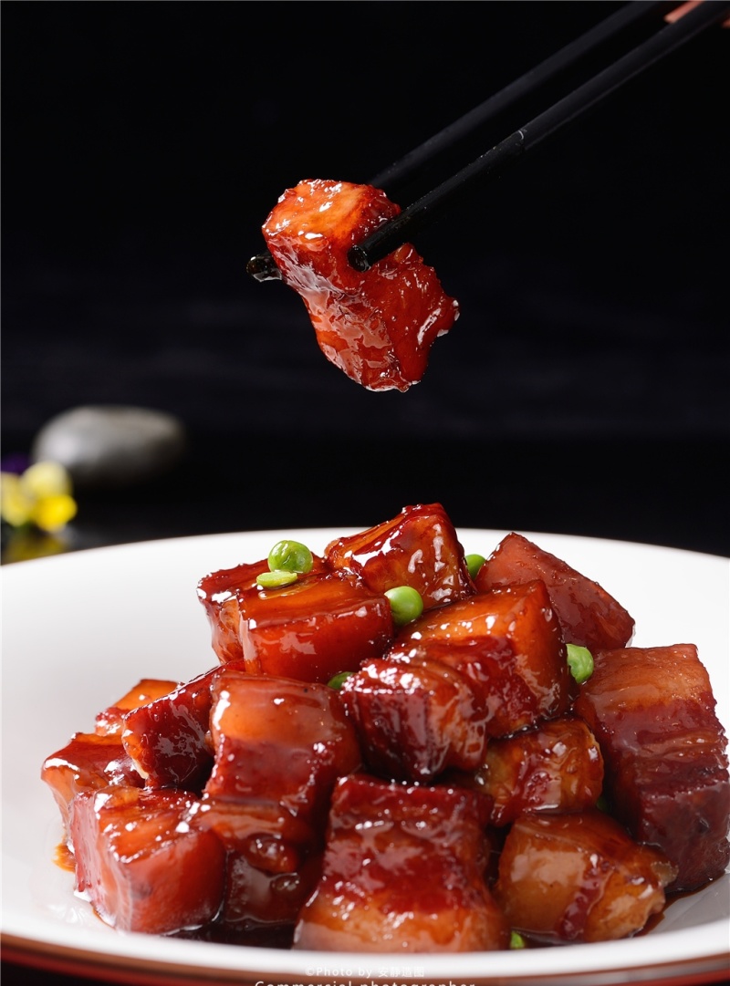 红烧肉稻香肉**烧肉老上海味道蒸五分钟加热收汁即可