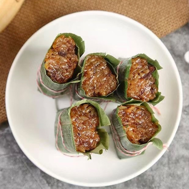 【烩肉粽】粽香酥肉点心美食酒店商用加热即食