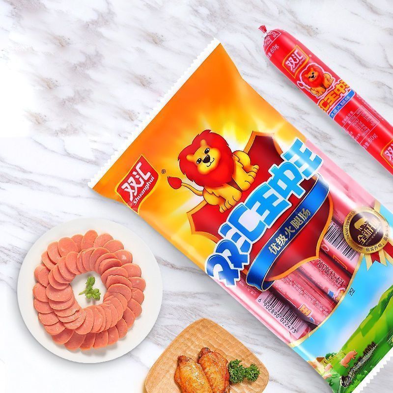 双汇王中王270g袋装优级火腿肠休闲零食小吃泡面搭档即食香肠