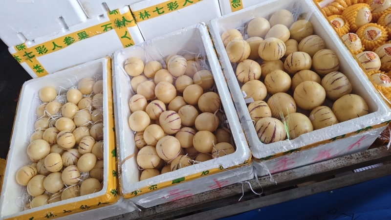 自然熟人参果