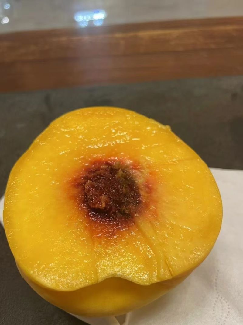大家好正宗锦绣晚熟黄桃上市了