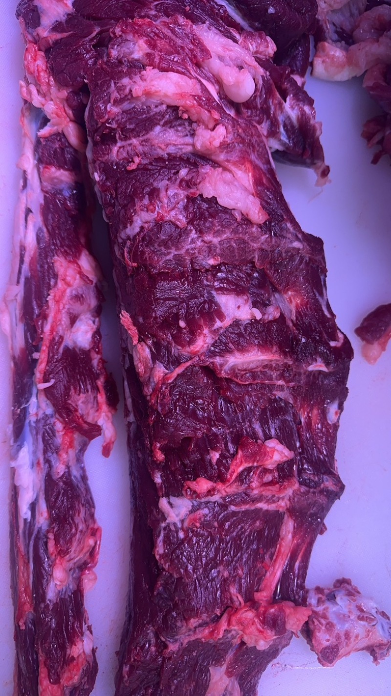 新鲜黄牛里脊肉