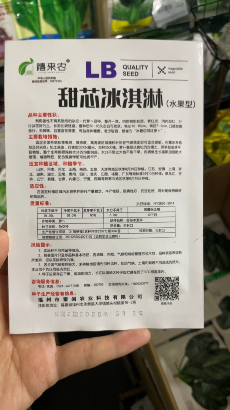 双色冰淇淋萝卜种子甜脆生吃水果紫心萝卜种子春秋种植