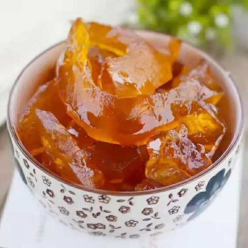 湖南祁东特产柚子糖橙子糖永州邵阳柚子皮老式柚子糖手工纯手工