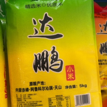 达鹏小米黄金苗小米5KG