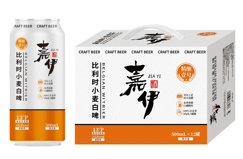 新疆奶皮子啤酒，750毫升4罐礼盒装，750*6罐标箱。