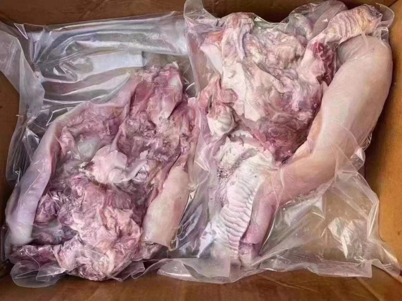 全熟牛头肉清水煮全熟去骨牛头肉精修去油去淋巴