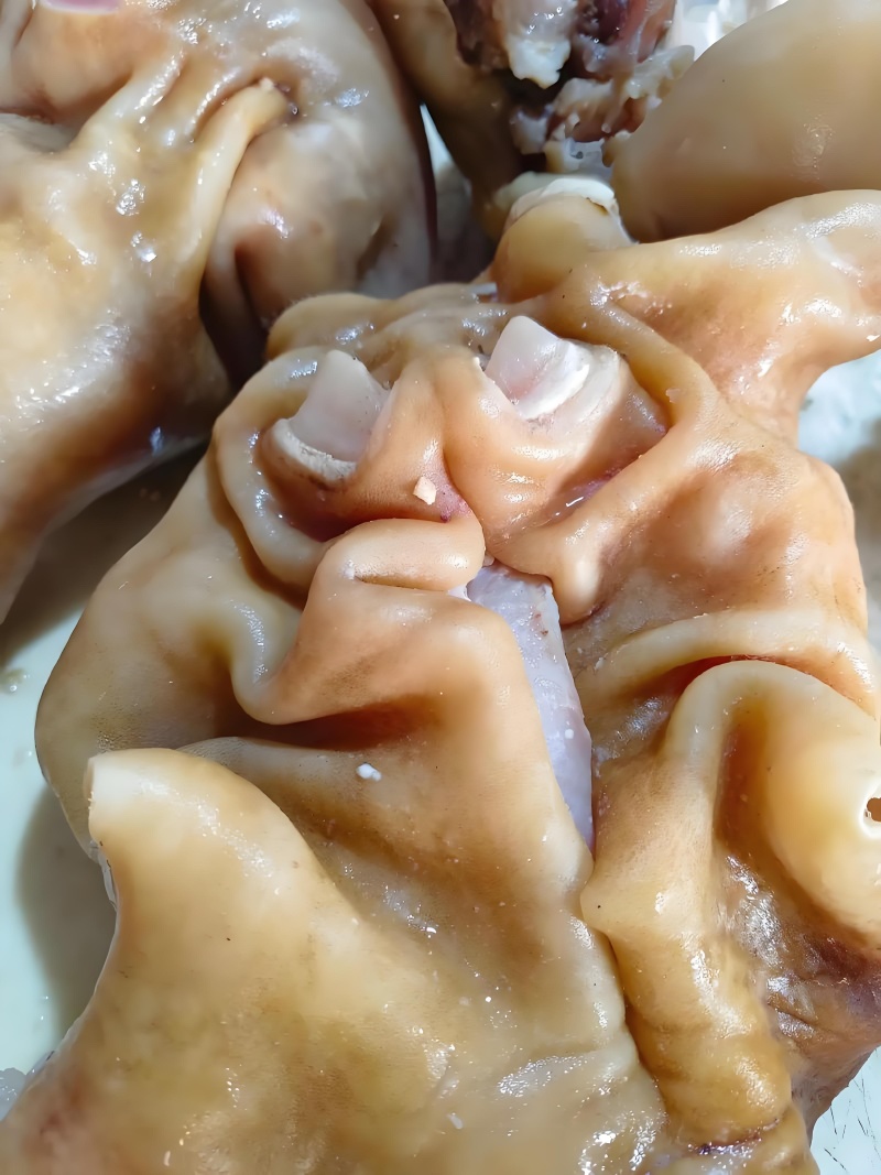 精品牛蹄一手货源全熟去骨牛蹄不抽筋清水煮真空包装牛头肉