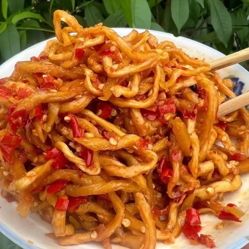 广西特产手工酱香木瓜丝干香辣酱菜下饭菜香脆爽口蒜香木瓜丝