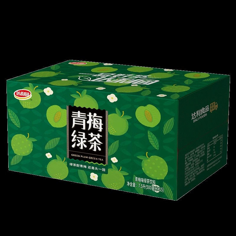 达利园青梅绿茶500ml*4瓶夏季饮品露营果味饮料酸甜包邮