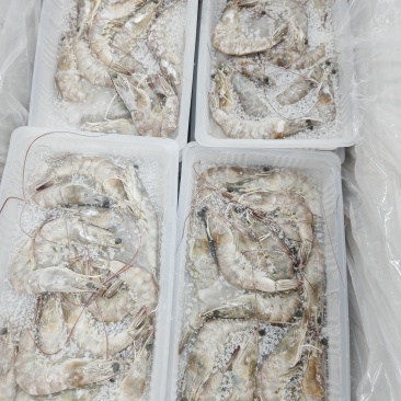 国产南美白对虾，去冰净重190g/盒，11-16条