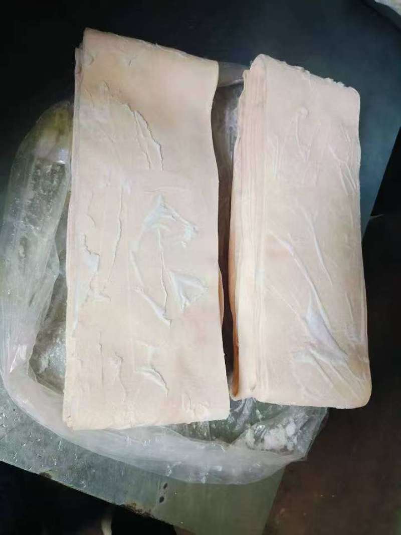 猪皮，精修去毛猪背皮，