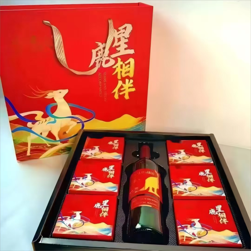 中秋送礼佳品，月饼配红酒经典款式，大量供应，欢迎采购。