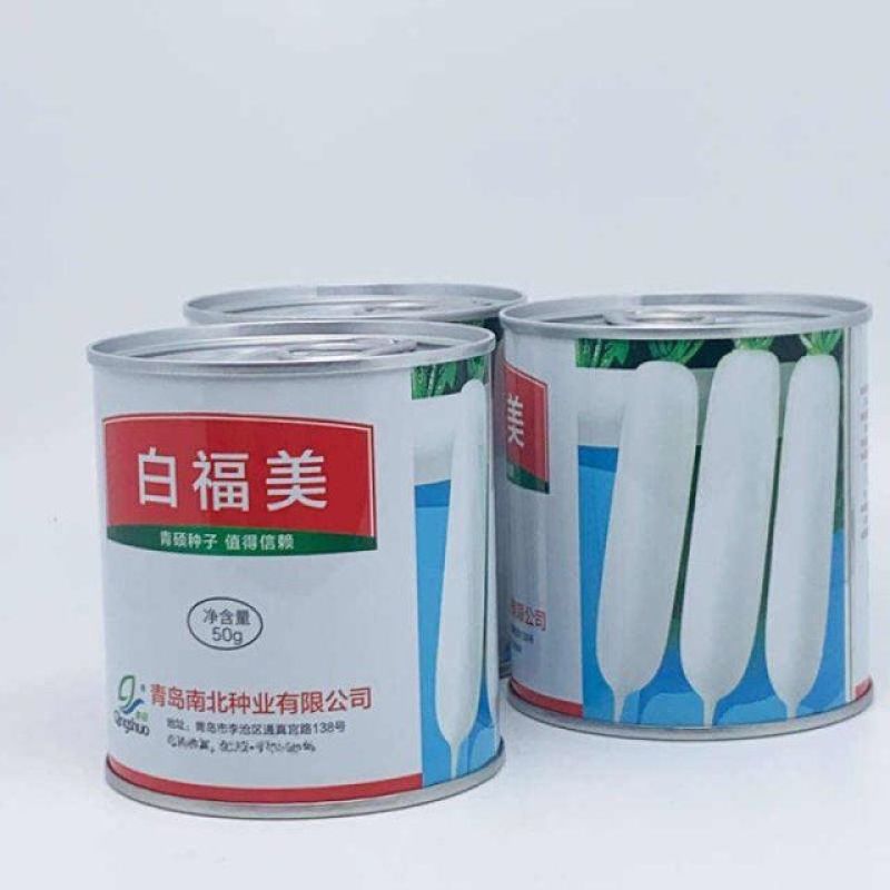 白萝卜种子60天夏早萝卜高产不糠心早熟耐热耐寒萝卜种子