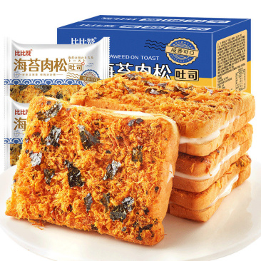 送礼礼盒海苔乳酪肉松吐司面包早餐食品蛋糕点零食整箱批发
