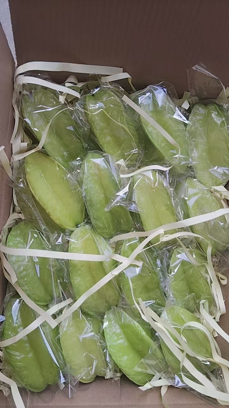 精品纯甜红杨桃香蜜杨桃清甜爽口鲜嫩多汁产地自销可开发票