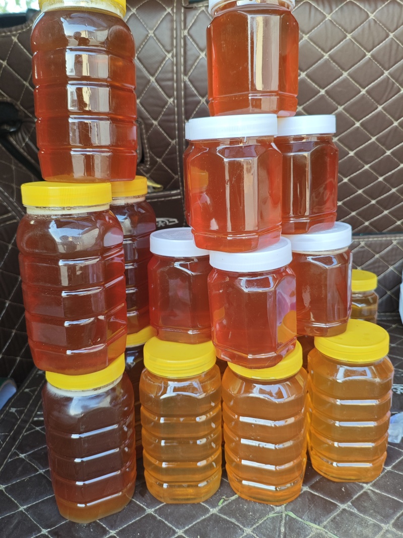 纯野生荆花蜜槐花蜜，纯度100%假一赔十