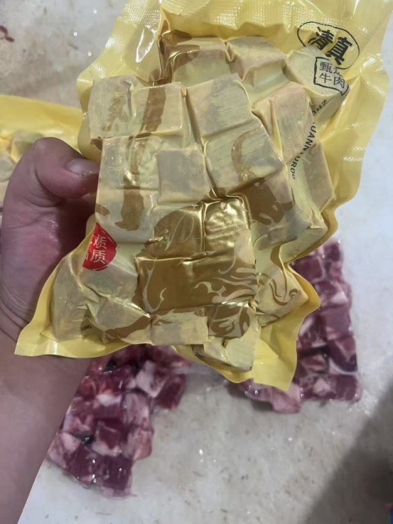 山东大量供应国产牛肉粒工厂直发对接全国市场