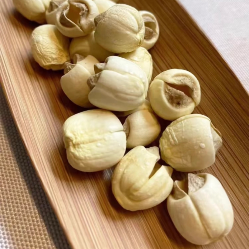 【新货】湖南湘潭莲子***农家手工去皮去芯白莲特级干货