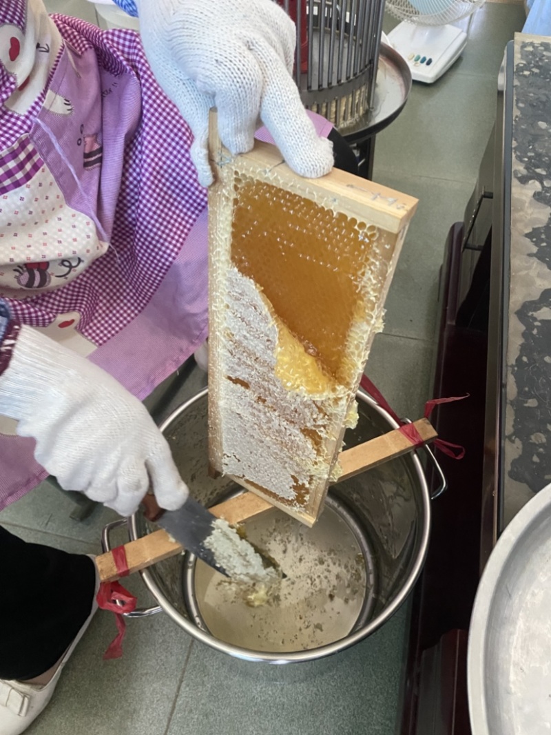 封盖成熟土蜂蜜