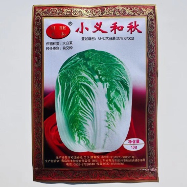 小义和秋全能王大白菜菜籽种高产耐热山东圆筒秋白菜种子