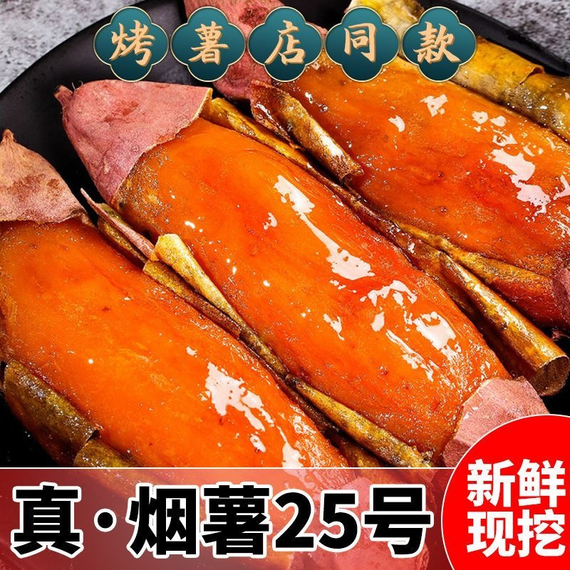 河北红薯/烟薯25号红薯/烧烤红薯/纯甜红心红薯