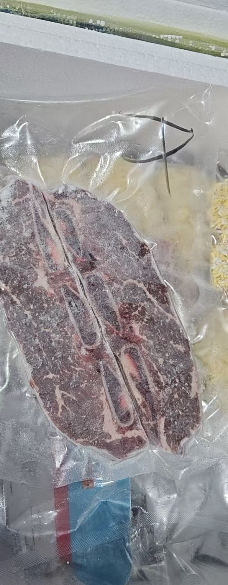 原切牛仔骨切片质量保证带有漂亮花纹穆晟丰源