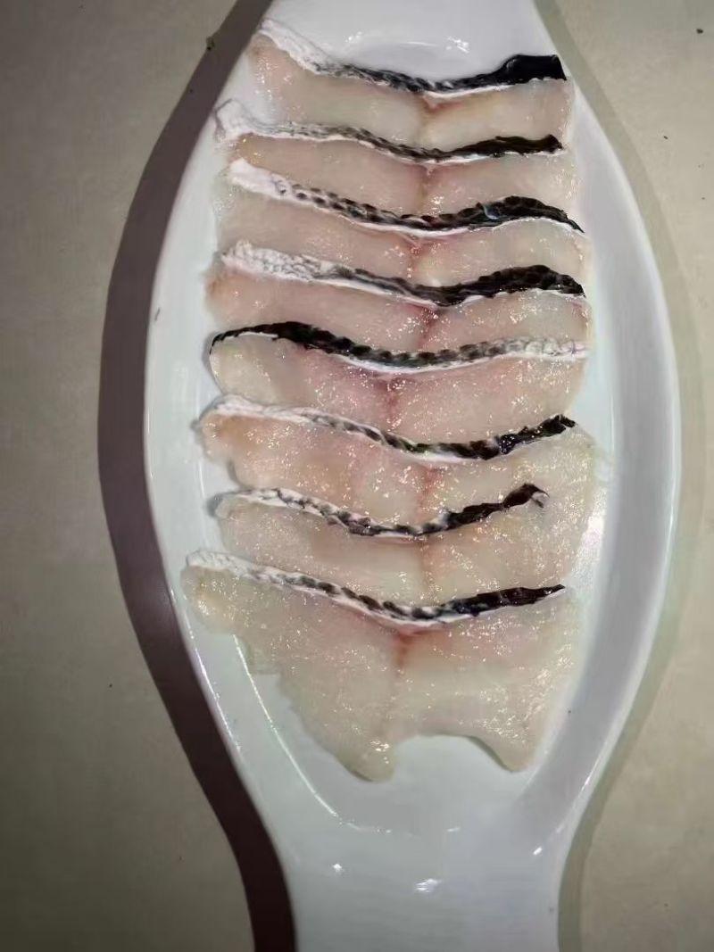 免浆无刺黑鱼片口感嫩滑久煮不松散商用，自用均可