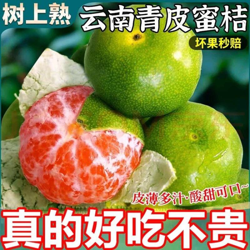 云南青皮蜜橘支持一件代发