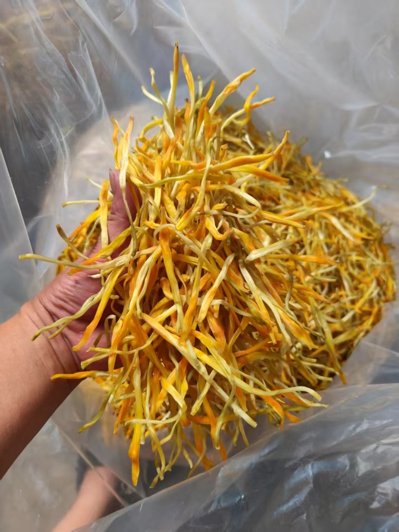 祁东干黄花菜农家自晒无硫金针菜天然干货