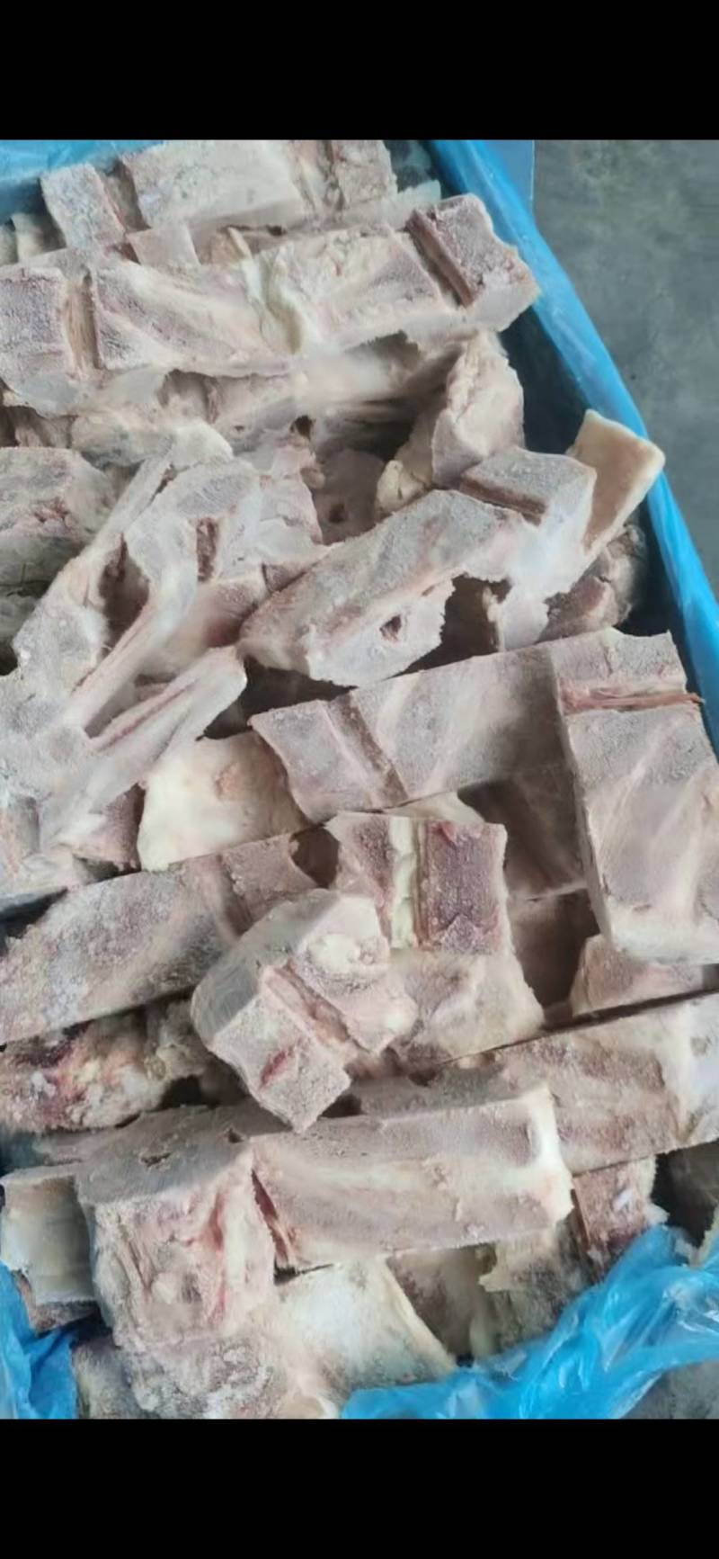 猪背骨切的排骨粒，猪背骨猪脊骨排骨粒