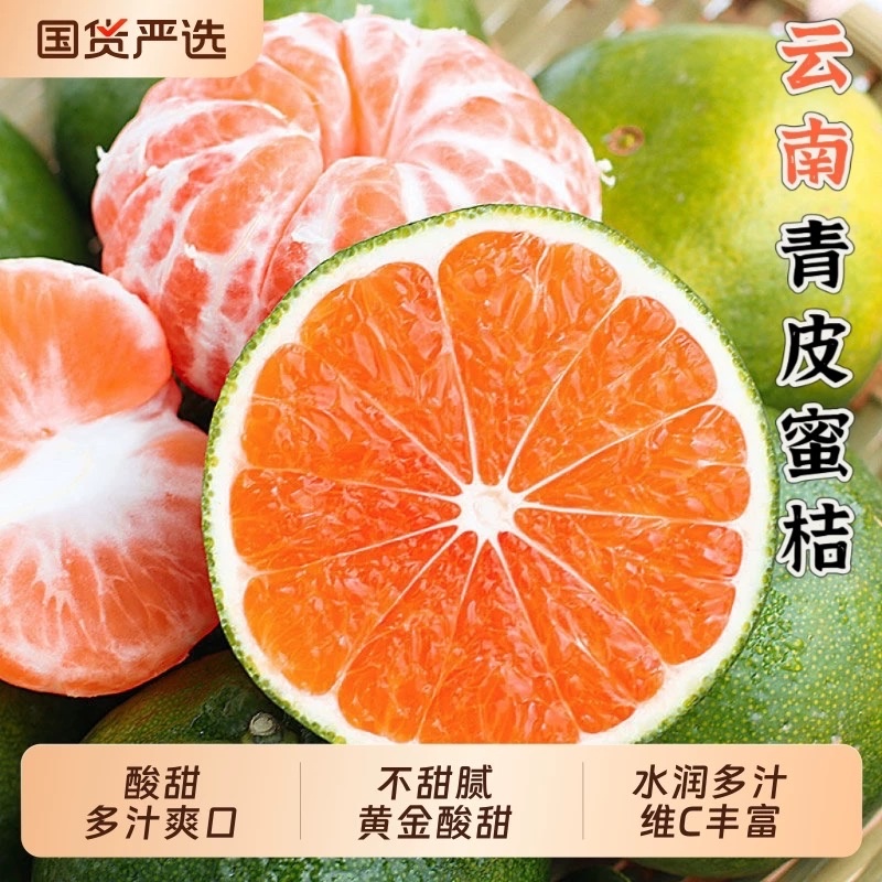 云南青皮蜜桔