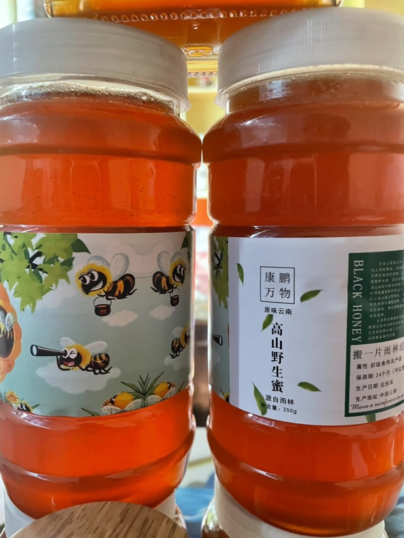 山旮旯里的百药花土蜂蜜（野蜂蜜）