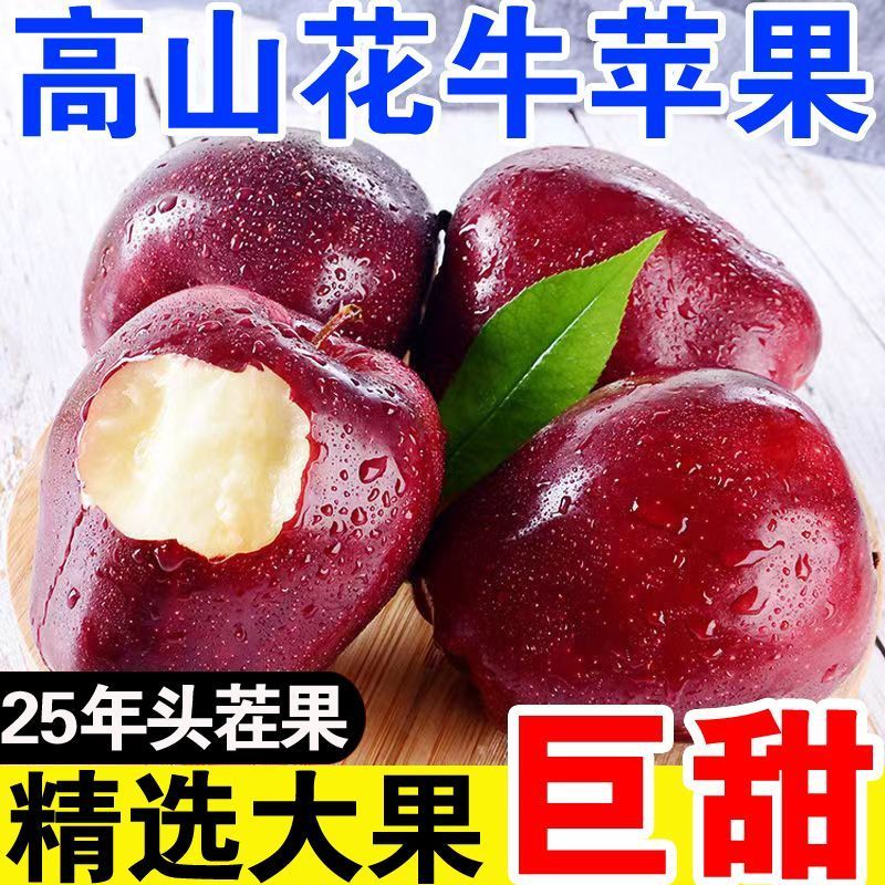 【爆甜】甘肃天水花牛苹果当季整箱应黑卡蛇果孕妇冰糖心新鲜