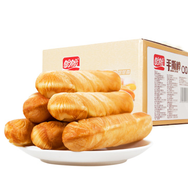 盼盼手撕棒1.4斤糕点心奶香早餐面包棒茶点网红小零食整箱批发