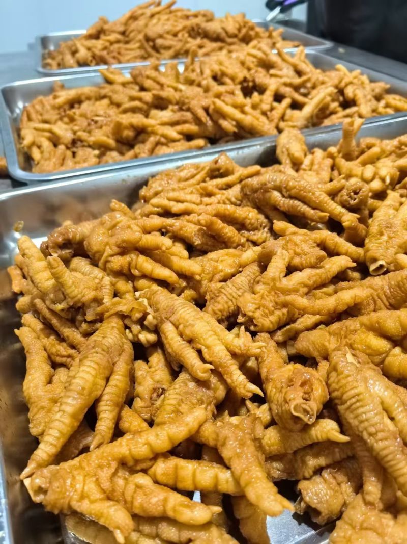 虎皮鸡爪熟鸡爪柠檬凤爪麻辣鸡爪全熟虎皮凤爪