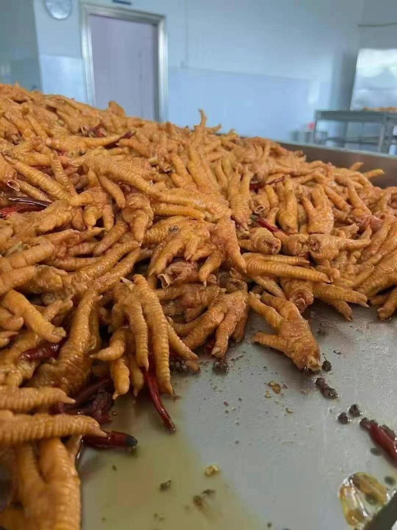 虎皮鸡爪熟鸡爪柠檬凤爪麻辣鸡爪全熟虎皮凤爪