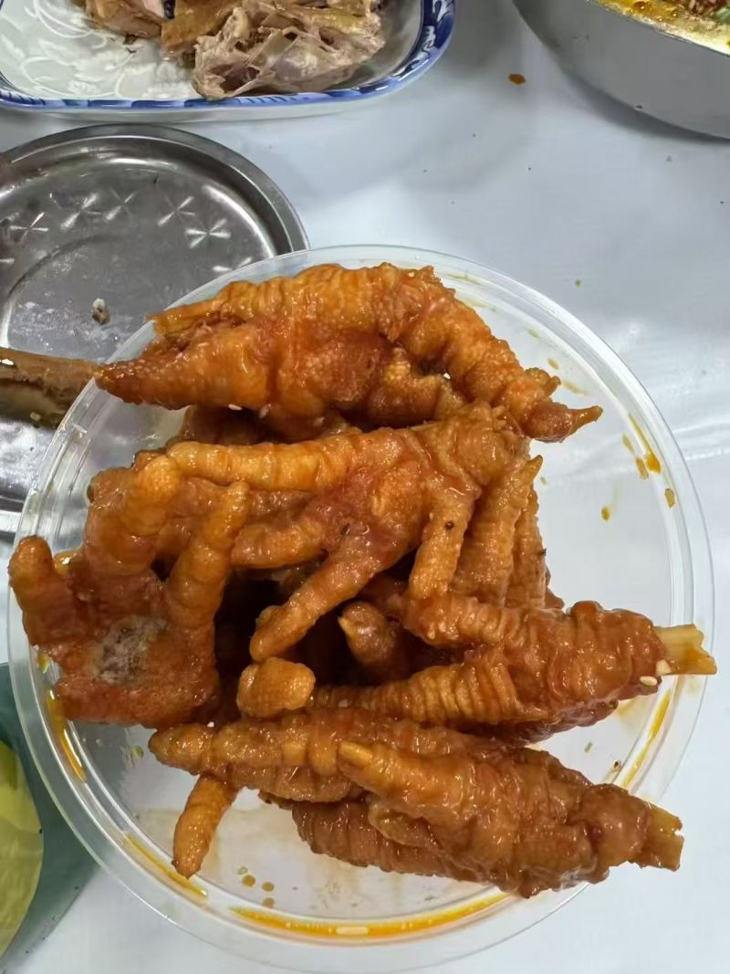 虎皮鸡爪熟鸡爪柠檬凤爪麻辣鸡爪全熟虎皮凤爪