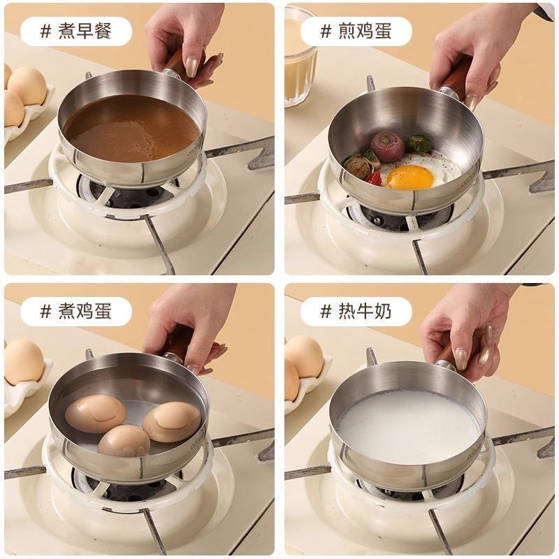 不锈钢泡面锅厚钢材