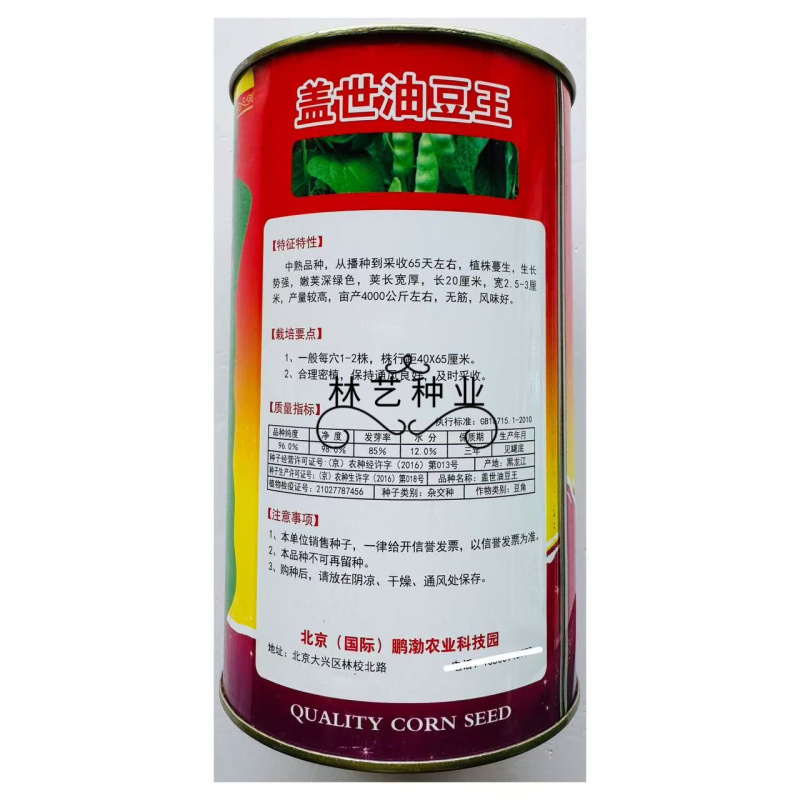 盖世油豆王油豆角种子口感好鲜嫩无筋高产抗病农家大田